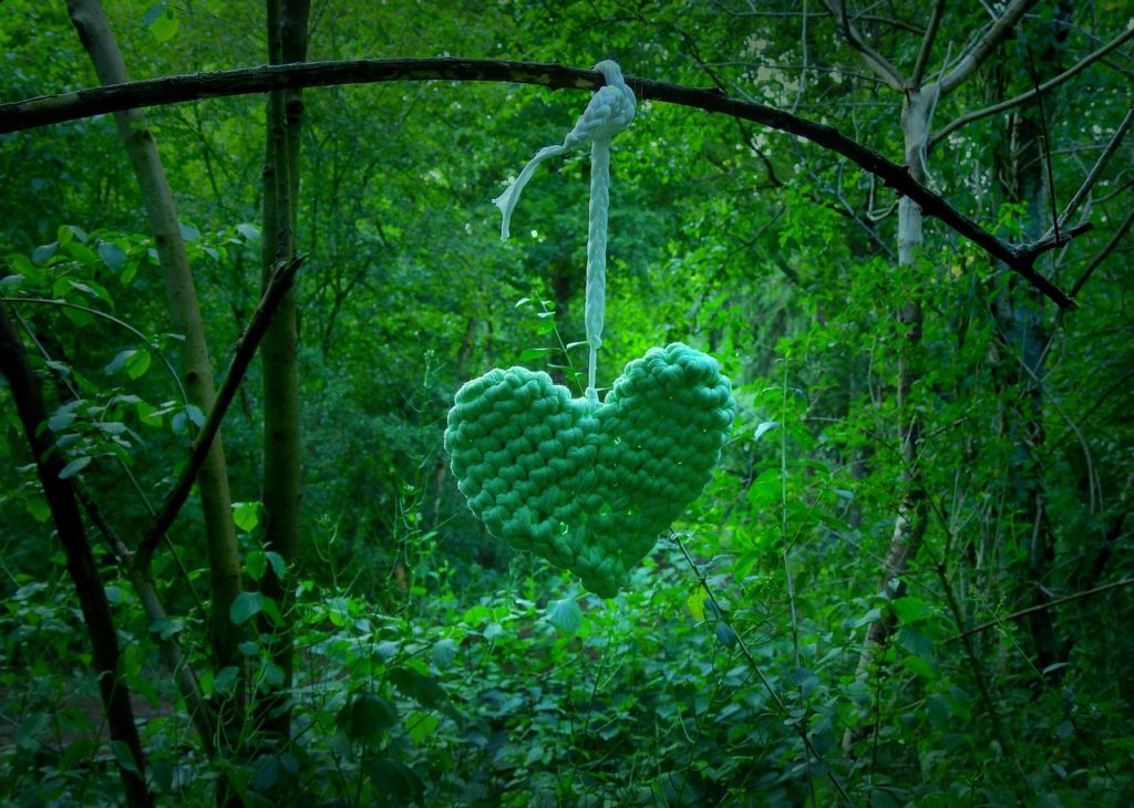 heart, hanging, suspended